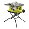 Image de Scie sur table électrique 1800W 254mm - piètement rétractable - roues - extension - RTS1800EF-G