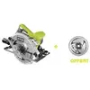 Image de Scie circulaire 1600W 66mm - 1 lames 48 dents - 1 lame 24 dents - RCS1600-K2B