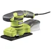 Image de - Ponceuse vibrante 1/3 de feuille 200 W - 12 000 osc/min - systeme d'aspiration - collecteur + 20 abrasifs - RSS200-GA20
