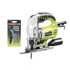 Image de Scie sauteuse pendulaire 600W 85mm bois - coffret de 5 lames RJS-850KA5