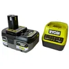 Image de Pack Batterie 4,0Ah RYOBI 18V One+ LithiumPlus et Chargeur Rapide 2.0Ah RC18120-140X en occasion ou reconditionné