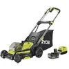 Image de Tondeuse poussée 18V Brushless coupe 40 cm ramassage et mulching batterie 5 0