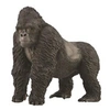 Image de jouer animal gorille de montagne 8,1 cm ABS noir