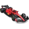 Image de 1/18 Bburago - Ferrari 2023 Formule 1 Avec Casque Leclerc