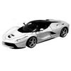 Image de Voiture de collection 1/18 Ferrari signature boite exclusive laFerrari noire