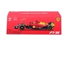 Image de Voiture Ferrari F1 et figurine avec casque Charles Leclerc GP Monza 75th Anniversaire