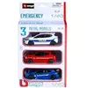 Image de Pack de 3 véhicules d'urgence Collection Emergency 1/43