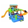 Image de BBURAGO - 15630039 - SET DE JEU STATION SERVICE - PARKING AERIEN, 1 VOITURE FOURNIE - ECHELLE 1:43