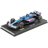 Image de Bburago - Formule 1 Alpine 2023 de Esteban Ocon avec Casque - Reproduction de véhicule à 1/43 - Collection Racing - Jouet pour Enfant à Collectionner à partir de 3 Ans - 38073O en occasion ou reconditionné