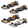 Image de Jeux de voiture Burago F1 Red Bull metal (x4) Noir TU 4893993380923