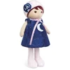 Image de Tendresse - Poupée En Tissu Aurore - Bleu - 25cm