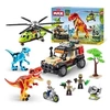 Image de Set de construction - Dino Adventure Dino Hunt - Aventure Préhistorique avec Dinosaures et Véhicules - 592 pièces
