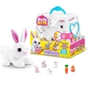 Image de Pets Alive Mommy Bunny & Baby Surprise Coffret Interactif avec Lapin en Peluche, 2 4 Bébés, plus de 10 Sons, Cage & Carotte **Produit de second choix   testé** Multicolore One-Size