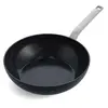 Image de Wok Evolution 28 cm - - Noir - Aluminium