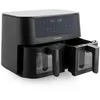 Image de GreenPan Bistro Airfryer XL 11en1,2 Paniers à Friteuse sans Huile (2 x 4L),Intérieur Antiadhésif en Céramique sans PFAS,Chauffage Rapide,Préréglages Multifonctions,Arrêt automatique,Affichage LED,Noir en occasion ou reconditionné