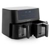 Image de Airfryer 2 paniers - - Noir - Acier Inoxydable (inox)
