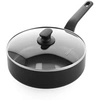Image de Sauteuse avec couvercle Essence 24 cm - - Noir - Aluminium