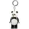 Image de LEGO - Porte-clés lumineux mini figurine LEGO Panda Guy 8 cm