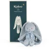 Image de Lapinoo - Peluche Pantin Lapin Bleu - 25cm