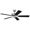 Image de Westinghouse -78370 Ventilateur de plafond d’intérieur en acier brossé de 132 cm Cyclone en occasion ou reconditionné