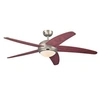 Image de 7256440 Bendam Ventilateur de plafond R7s 80 W Métal Etain foncé