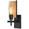 Image de Westinghouse Lighting 65759 Luminaire mural d'intérieur Sirino à une lampe, finition en noir mat en occasion ou reconditionné