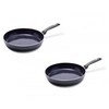 Image de Lot de 2 poêles antiadhésives 24/28cm noir cc001696-001