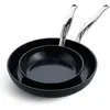 Image de Greenpan Ensemble De Poêles Barcelona Pro 20+28cm One Size