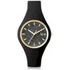 Image de Montre femme ICE Glitter Black silicone noir