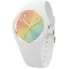 Image de ICE-WATCH - Ice Champagne White Rainbow - Montre Blanche pour Femme avec Bracelet en Silicone - 025249 (Small 37) en occasion ou reconditionné