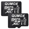 Image de 2pcs Micro SD SDXC 128Go classe 10 UHS-I 80Mo/s