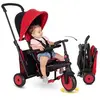 Image de Tricycle évolutif pliable 6 en 1 STR3 rouge
