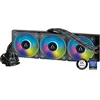 Image de ARCTIC Liquid Freezer II 420 A-RGB - Watercooling, Refroidisseur à eau pour processeur AIO Multi-compatible avec A-RGB, Pompe contrôlée par PWM, 200-1900 rpm, compatible avec LGA1700 en occasion ou reconditionné