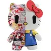 Image de Peluche YuMe Toys Sanrio - DZNR Hello Kitty 50th Anniversary Edition Multicolore 18 cm YUME11681