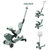 Image de Globber - GO UP Baby 360 Lights - Trottinette évolutive 3 Roues avec siège et Dossier, pour Les Enfants de 15 Mois à 6 Ans, Vert Sauge en occasion ou reconditionné