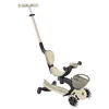 Image de Globber - GO UP Baby 360 Lights - Trottinette évolutive 3 Roues avec siège et Dossier, pour Les Enfants de 15 Mois à 6 Ans, Taupe en occasion ou reconditionné