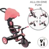 Image de Tricycle Explorer 4 En 1 V2 -  Rose Corail
