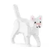 Image de Jekca Blocs De Construction Mini Chat Blanc
