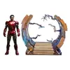 Image de Figurine MMS688D53 Marvel Comics The Avengers Iron Man Mark VI & Suit-Up Gantry