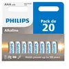 Image de Lot de 20 piles AAA LR03 1 pack de 10+10