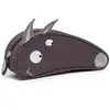 Image de Trousse Deglingos Simple Tete Animal Loup Noir TU 30132S
