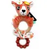 Image de Anneau de dentition Deglingos Silicone Bois Melimelos La Biche Rouge TU 43031