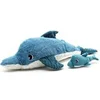 Image de Ptipotos - Dauphin maman et bebe - bleu
