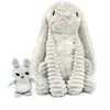 Image de Ptipotos - Lapin Maman et bebe gris clair