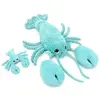 Image de Peluche Deglingos Ptipotos Homard Maman/Bebe Bleu TU 75600