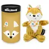 Image de Peluche Deglingos Petit Simply Cyranos Le Renard En Boite Jaune TU 32136B
