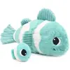 Image de Peluche Deglingos Ptipotos Poisson Clown Maman/Bebe Bleu TU 75800