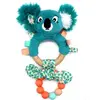Image de Anneau de dentition Deglingos Silicone Bois Le Koala Bleu TU 43037