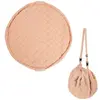 Image de Tapis d'éveil et sac de rangement Play&Go Noomad - Fleuri Rose 120 cm PGNSOOFLEU1