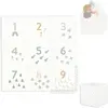 Image de Tapis de jeu puzzel et maisonnette Play&Go Numbers Blanc 180x180x1,4 cm PGTIL9NUMB1